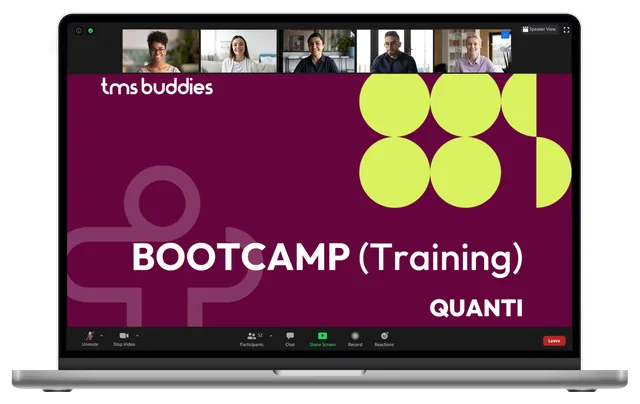 Bootcamp Quanti als Live-Training am Laptop
